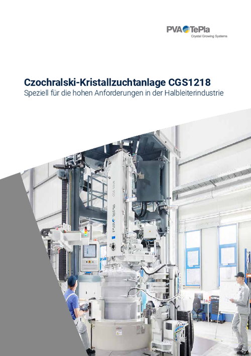 Czochralski-Kristallzuchtanlage CGS1218 
